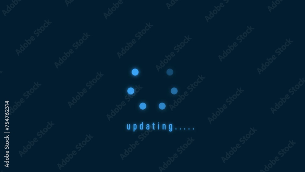 Abstract new fast loading bar icon animation. Abstract new fast loading bar icon animation.