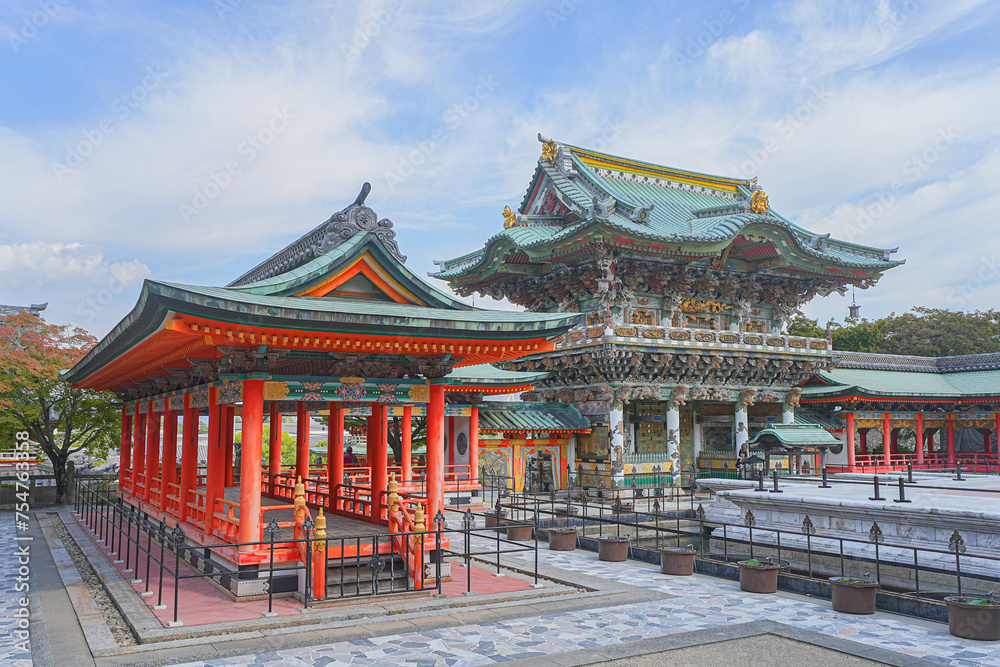 Naklejka premium 耕山寺、お寺、寺社、境内、神社仏閣、古刹、名刹、瀬戸田、尾道市、広島県、日本
