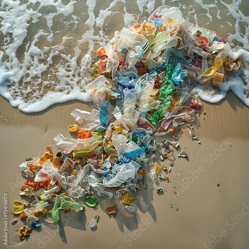Plastic transformed into biodegradable form