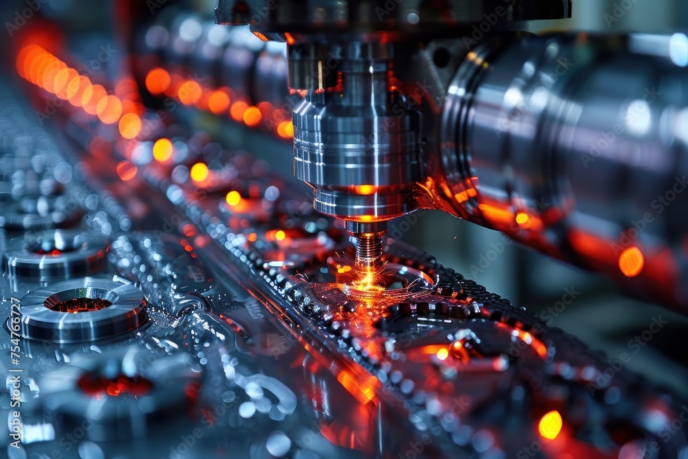 machine tool in metal factory with drilling cnc machines machine tool in metal factory with drilling cnc machines