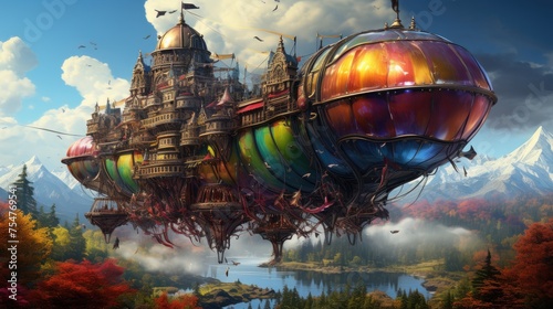 spaceship and ufo