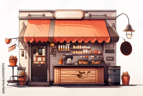 Coffee Shop 3D © nan