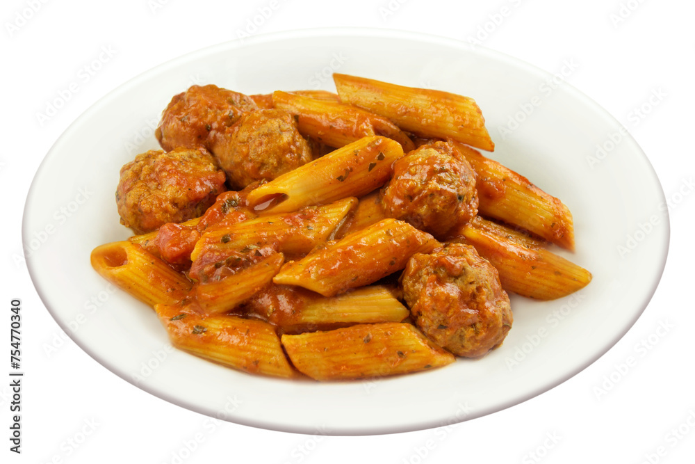 Fleischbällchen und Tomatensauce mit Nudeln Meatballs Hintergrund transparent PNG cut out Fleischbällchen und Tomatensauce mit Nudeln Meatballs Hintergrund transparent PNG cut out