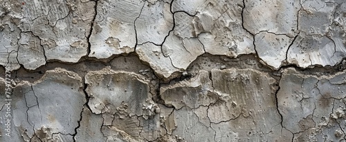 Detailed shot of weathered concrete, capturing its cracks and textures for a rugged backdrop