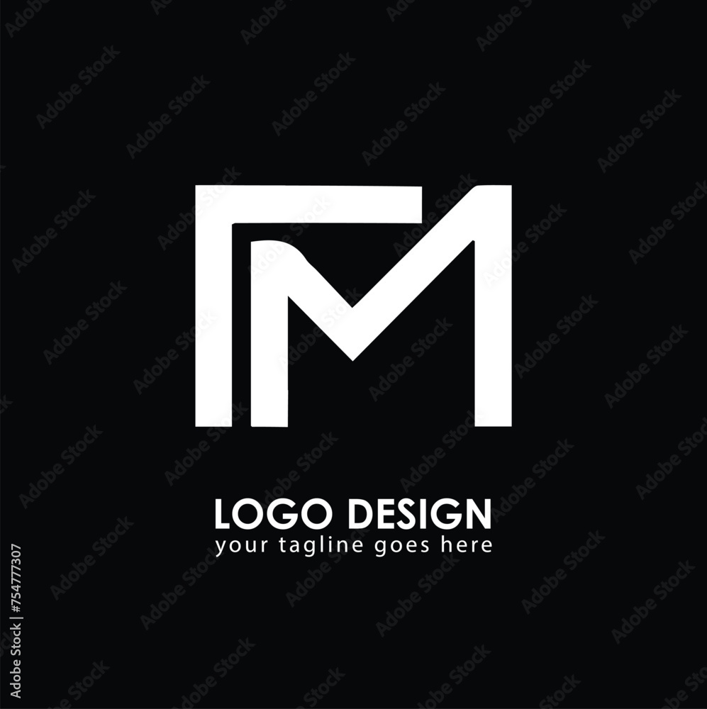 NM NM Logo Design, Creative Minimal Letter NM NM Monogram NM NM Logo Design, Creative Minimal Letter NM NM Monogram