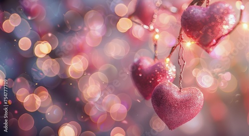 Water Droplets on Tree Branch