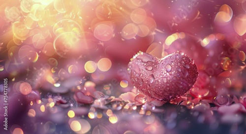 Water Droplets on Tree Branch