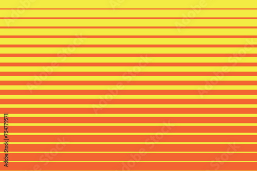 Line pattern background. Orange and yellow colors. Halftone line gradient. Vector illustration.