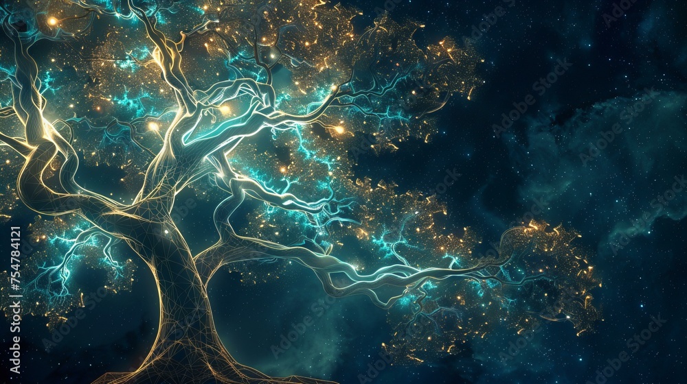 Fototapeta premium underwater scene with bubbles