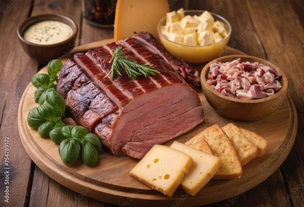Smoky Meat and Creamy Cheese: A Gourmet Pairing Smoky Meat and Creamy Cheese: A Gourmet Pairing