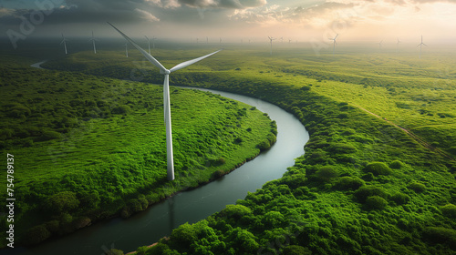 Green energy sources like solar and wind offer renewable alternatives, minimizing environmental impact. Generative AI