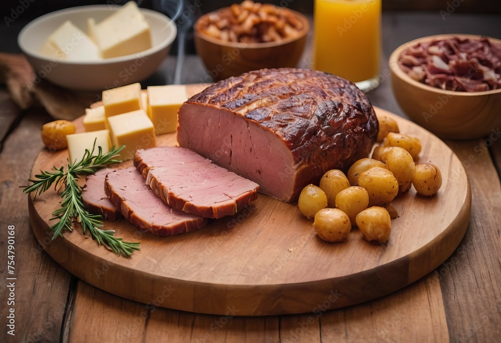 Smoky Meat and Creamy Cheese: A Gourmet Pairing Smoky Meat and Creamy Cheese: A Gourmet Pairing