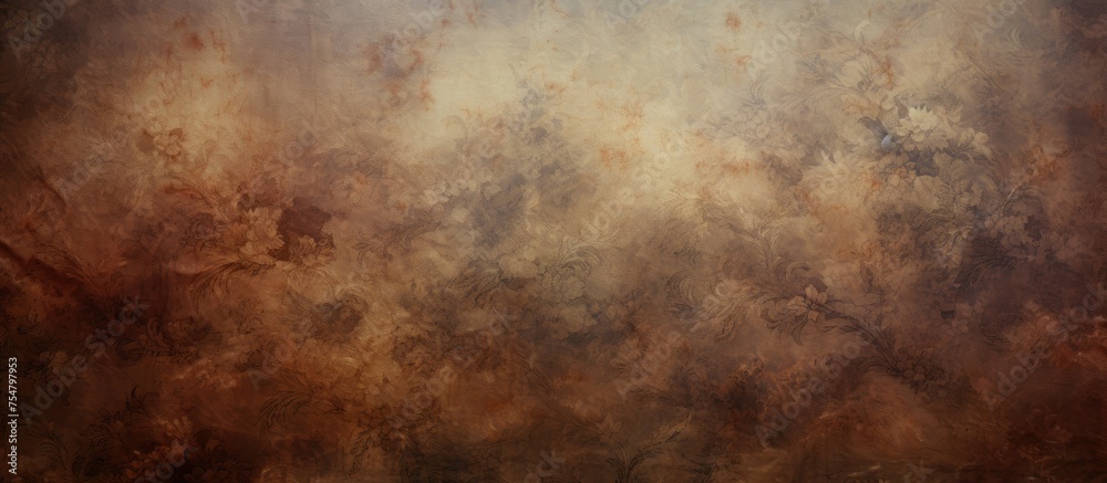 A grungy brown background with a black border, featuring a textured wallpaper design. The combination of earthy tones and distressed textures creates a rugged and industrial aesthetic. A grungy brown background with a black border, featuring a textured wallpaper design. The combination of earthy tones and distressed textures creates a rugged and industrial aesthetic.