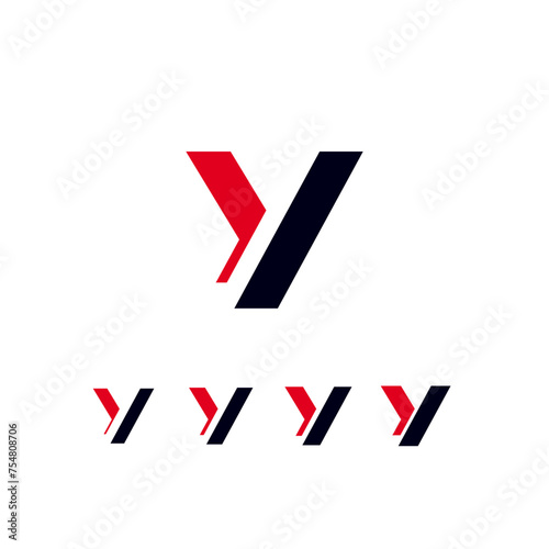Technical future font, digital cyber alphabet, set of four different thicknesses of the trendy modern letter Free Download Technical future font, digital cyber alphabet, set of four different thicknesses of the trendy modern letter - GFXLoad