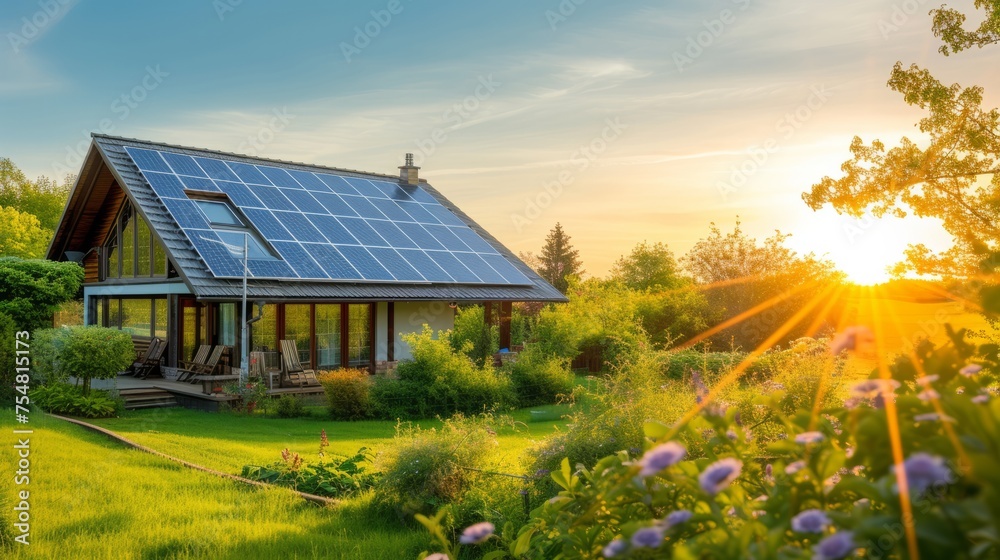 Installation of solar panels on a private house. Alternative electricity concept, future ecosystem technologies
Installation of solar panels on a private house. Alternative electricity concept, future ecosystem technologies
