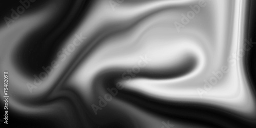 Dark liquid wave metal background. Metallic liquid surface. Silver liquify background. Black and white liquid background texture