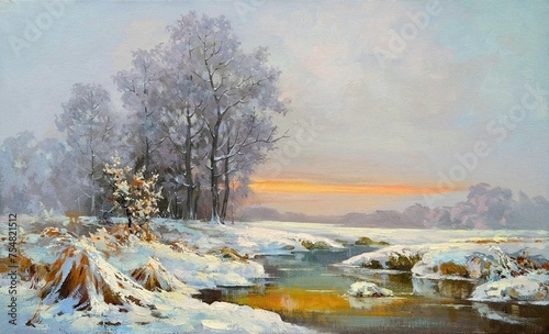 landscape with river