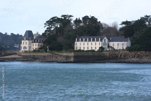L'Île Tristan dans la Baie de Douarnenez (Bretagne, Finistère, France)