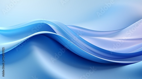 Abstract blue wave background with wavy elements in the wave element