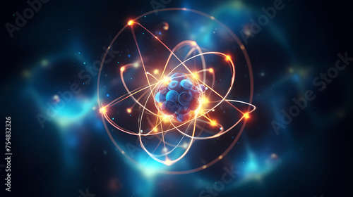 atomic nucleus electron neutron proton