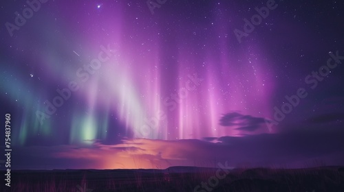 Aurora Dancing Across the Night Sky © Emil