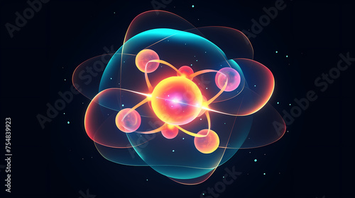 The nucleus is the small, dense region in the center of an atom made up of protons and neutrons