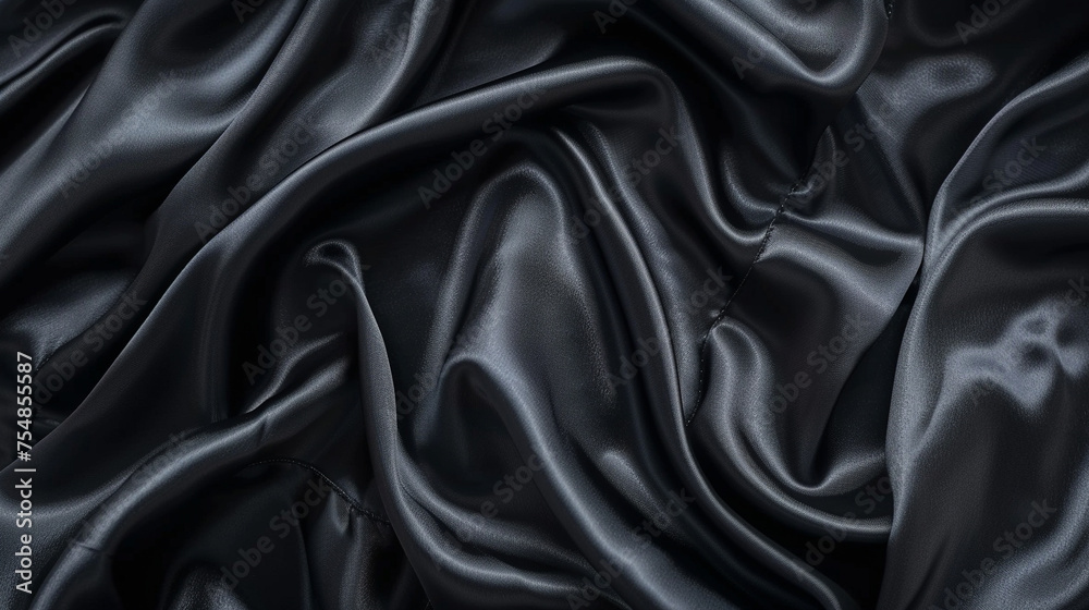 Black and Charcoal silk background Black and Charcoal silk background
