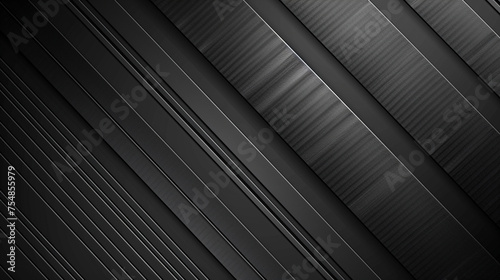 Black and Charcoal with templates metal texture soft lines tech gradient abstract diagonal background