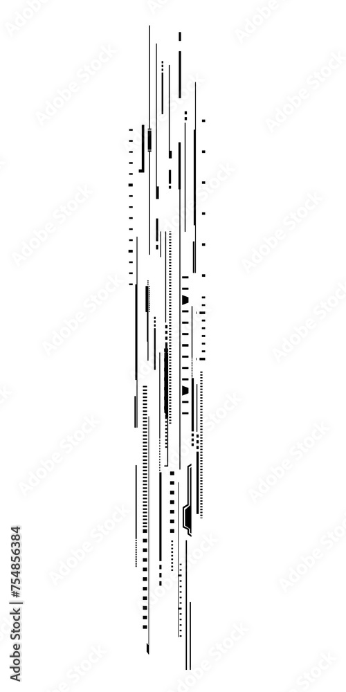 Glitch digital vertical space title background Glitch digital vertical space title background