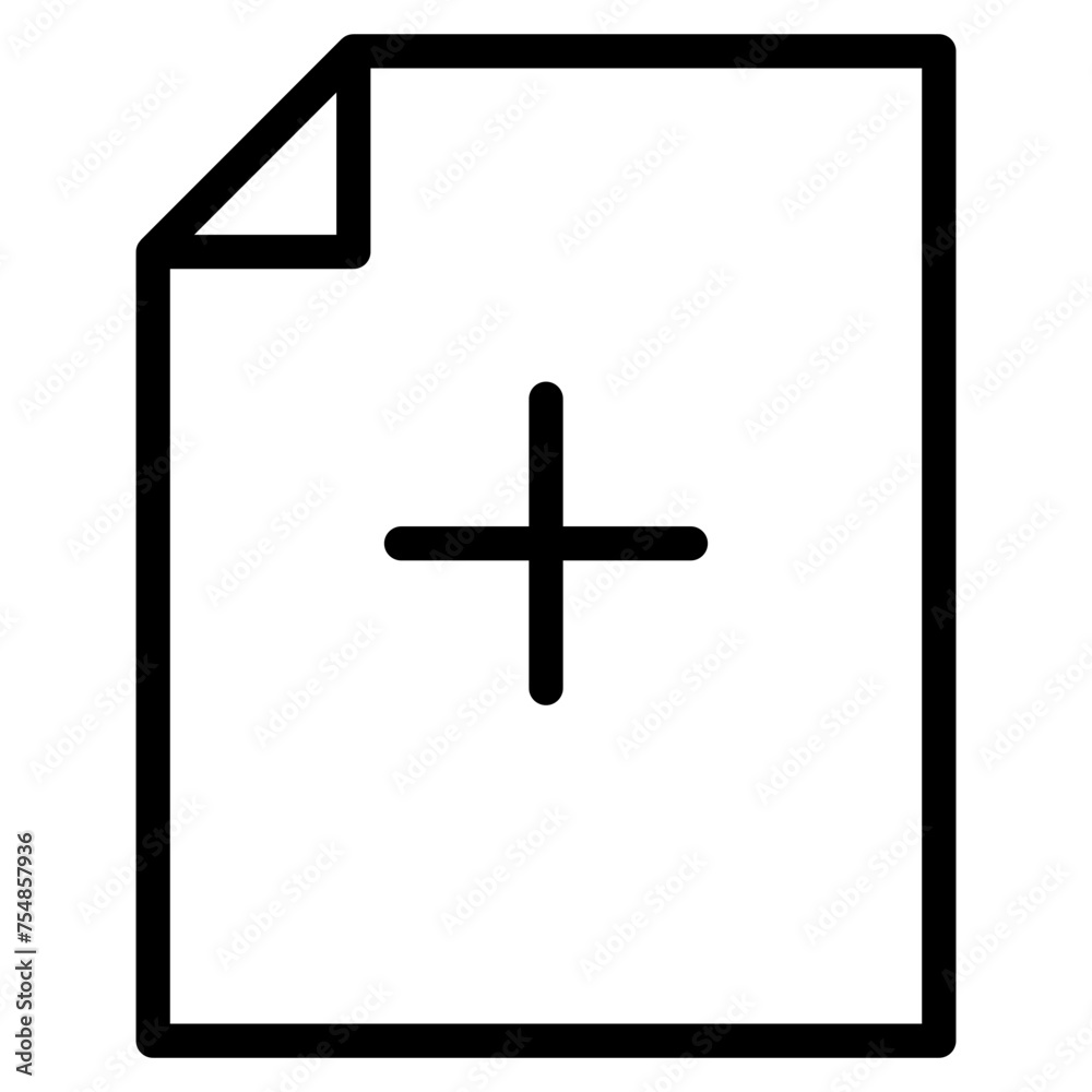new document icon , add paper icon new document icon , add paper icon