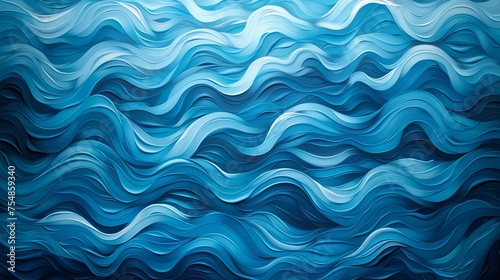 Abstract background texture with blue waves. fashion, design, painting, and printing.