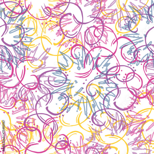 Pastel colors. Print, background, textile, template, vector