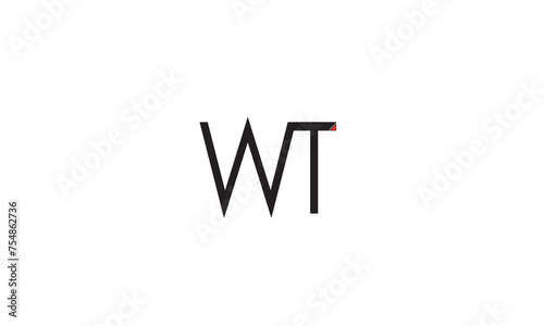 Free Download TW, WT, W, T Abstract Letters Logo Monogram - GFXLoad