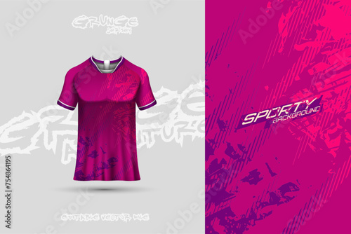 Sports jersey and t-shirt template sports jersey design vector. Sports design for football, racing, gaming jersey. Vector.