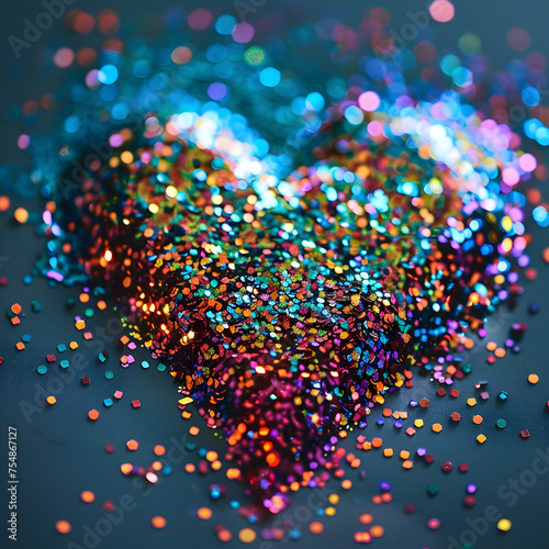 Colorful glitter background