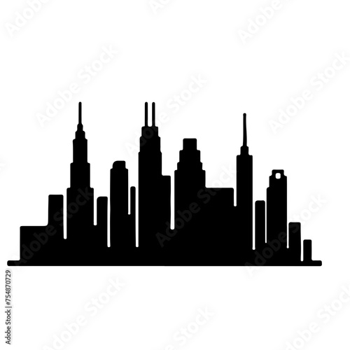 city skyline silhouette