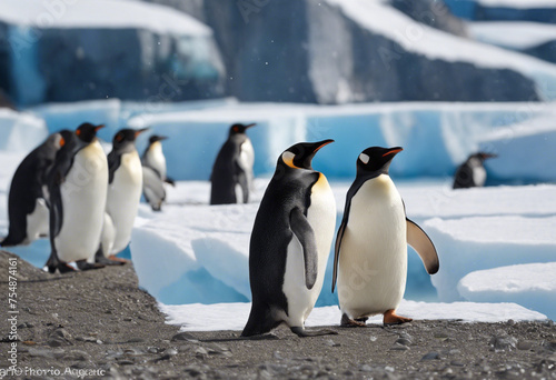 Antarctic Penguins Masters of the Ice and Sea