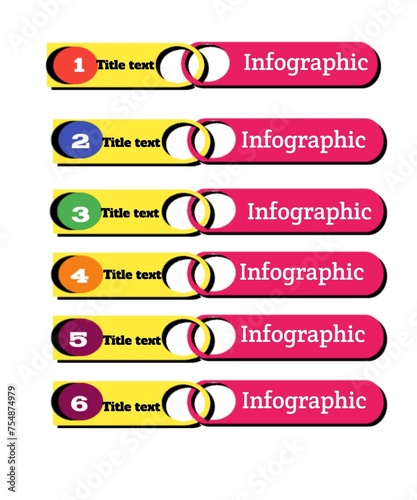 set of web buttons for web infographics