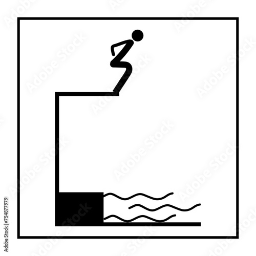 Kinds of sports. Springboard diving
