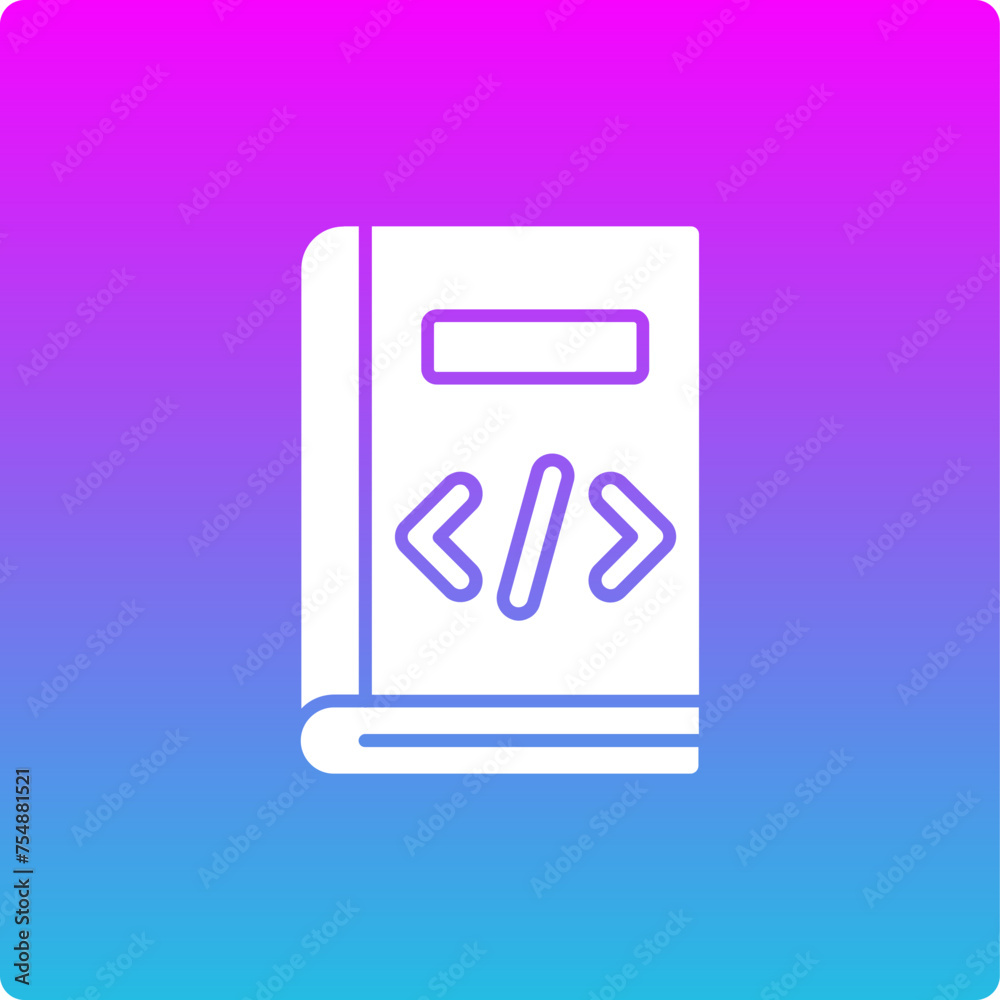 Coding Book Icon Coding Book Icon