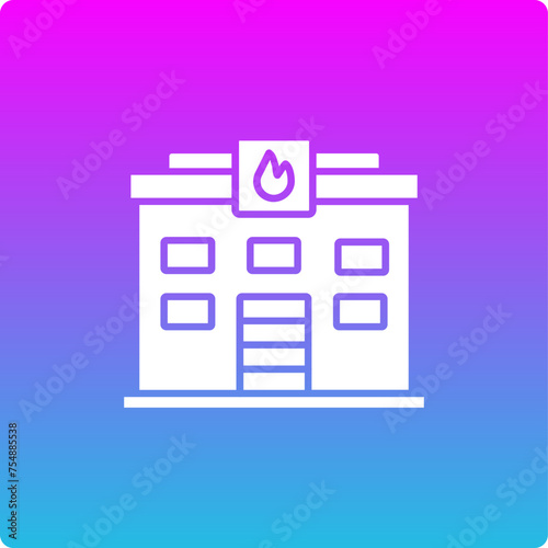 Fire Station Icon