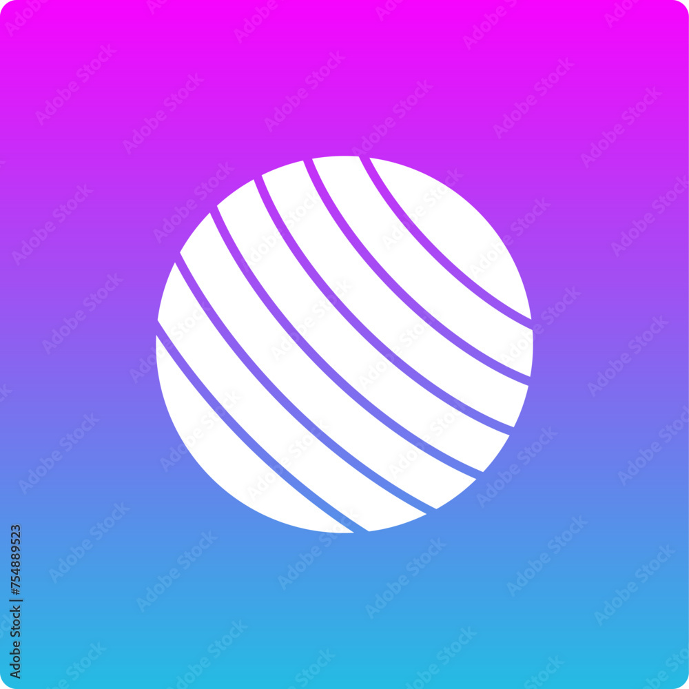 Gym Ball Icon Gym Ball Icon