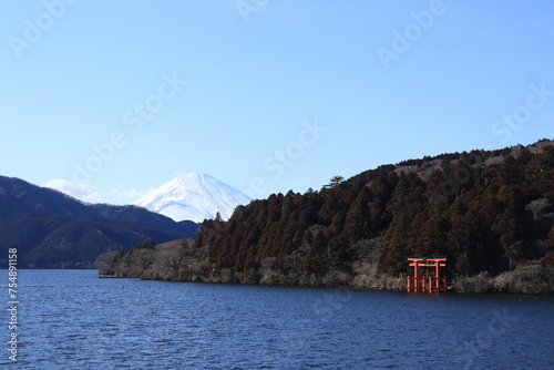 Winter Fuji Yama(Mountain)