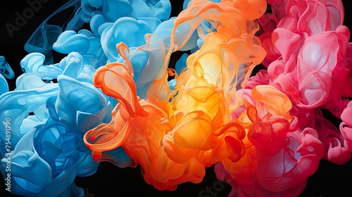 Farben, Formen, Strukturen, Hintergrund, fließender Übergang, Puring, Ölfarben, Acrylfarben, Farbmischung