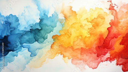 Farbwolken  flie  ende Farben  bunte Nahaufnahmen  fl  ssige Farben    lfarben  stimmige Muster  Abstrakte Kunst