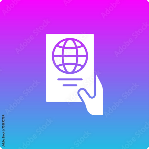 Passport control Icon