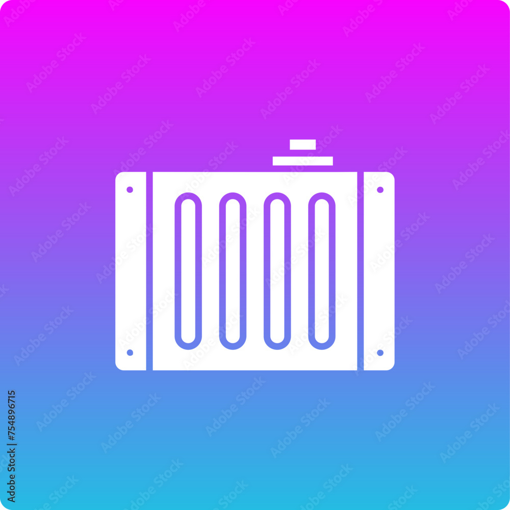 Car Radiator Icon Car Radiator Icon
