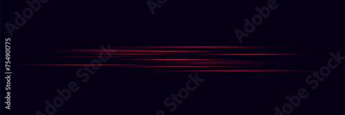 Modern abstract high speed light glare effect. Futuristic technology of dynamic movement and speed.