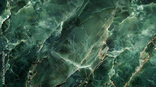 Seamless Green Marble Texture Background