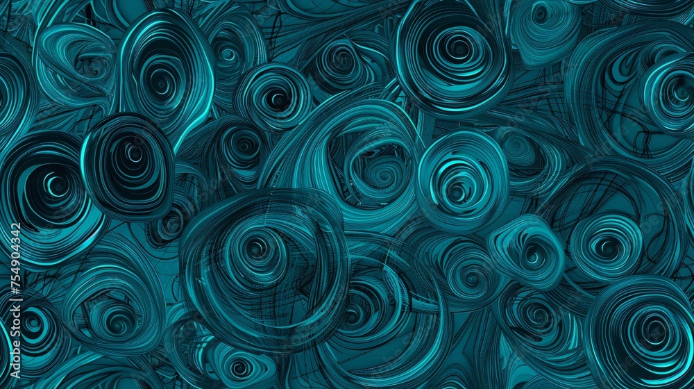 wavy blue-green curves, abstract blue-green wave background wavy blue-green curves, abstract blue-green wave background